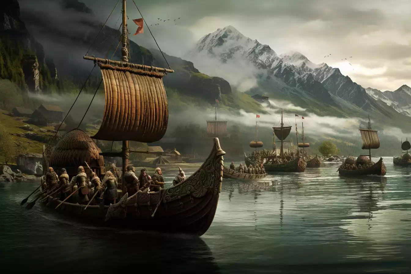 Vikings, in America