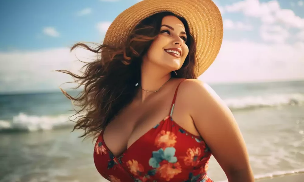 plus size swimwear